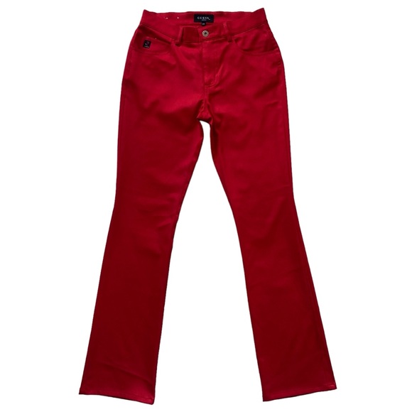 Vintage 00s Cherry Red Guess Pants 🍒 - Picture 2 of 9
